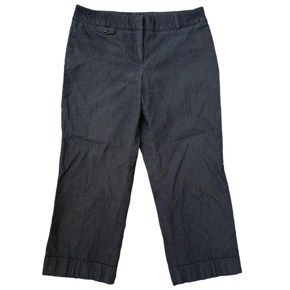 New York & Company stretch cropped capri pants size 6 cotton blend